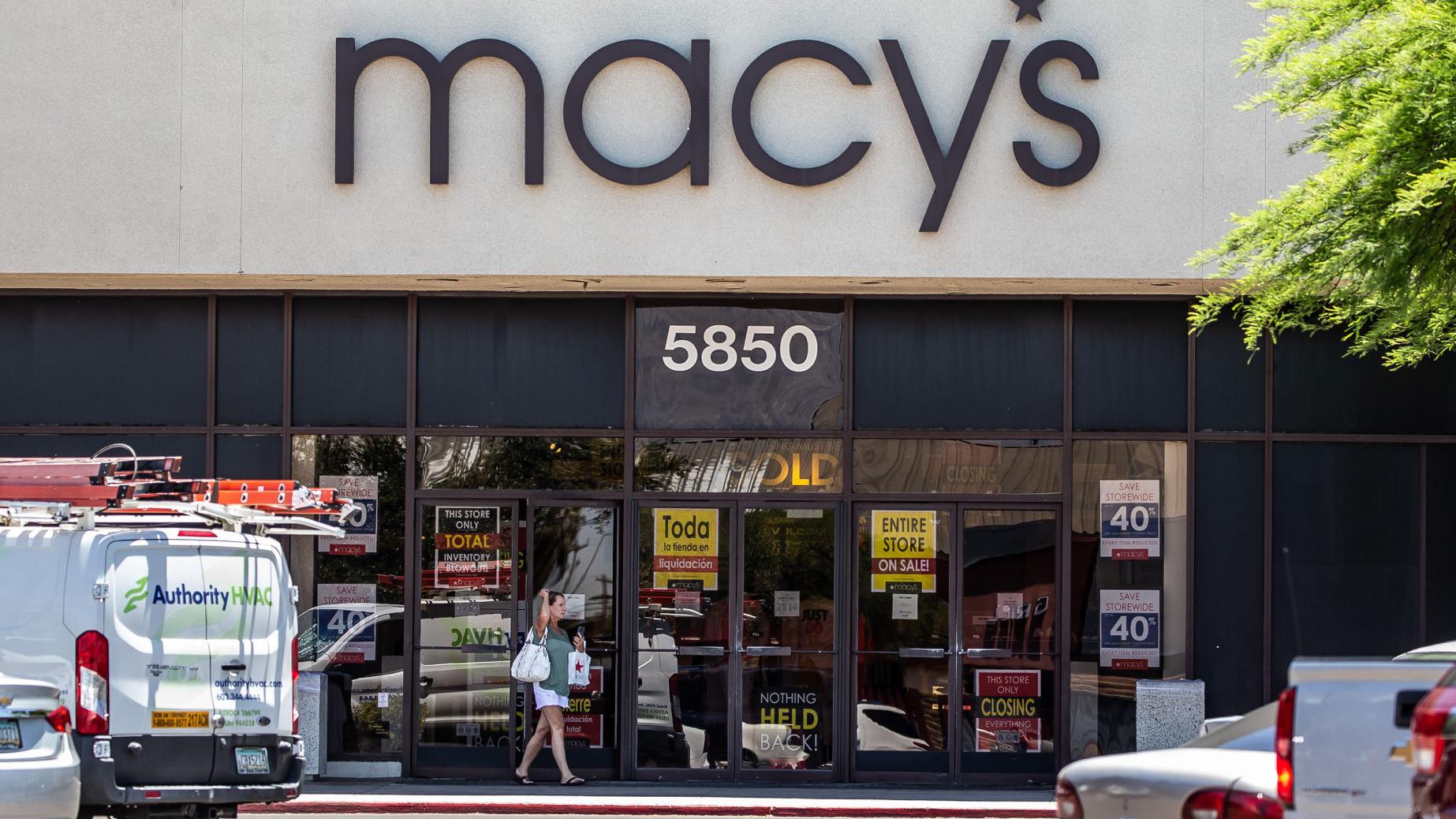 Cierra Macy's de Park Place, tiene venta de liquidación